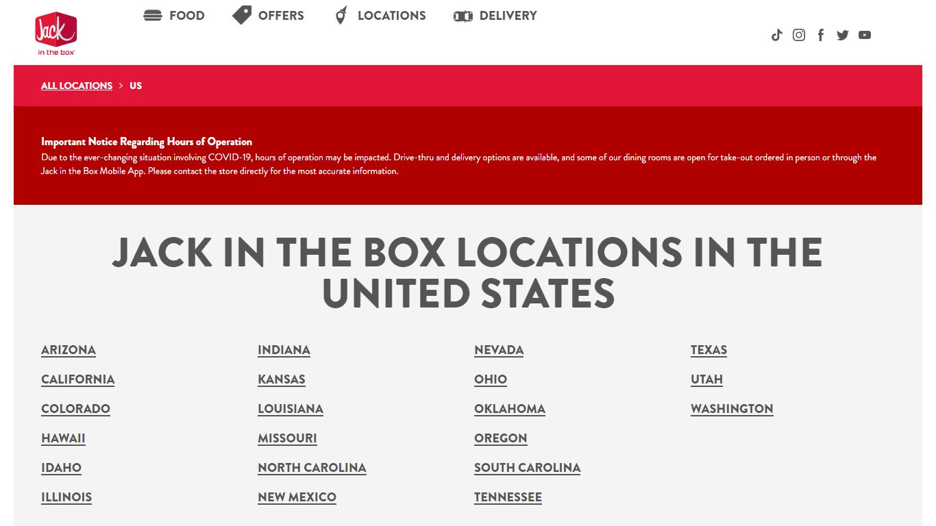 All Jack in the Box Locations | All Day Breakfast, Burgers & Chicken ...